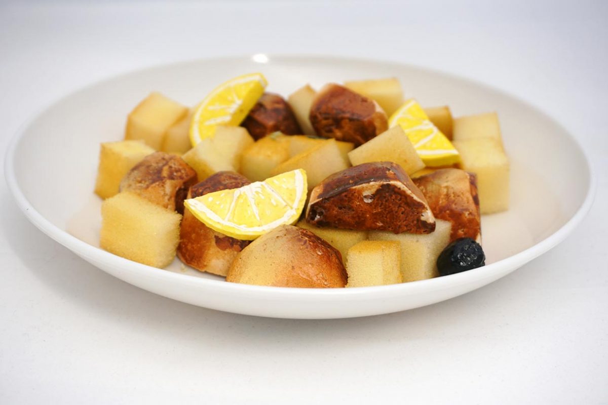 fake food em esferovite - LetrasEsferovite.pt
