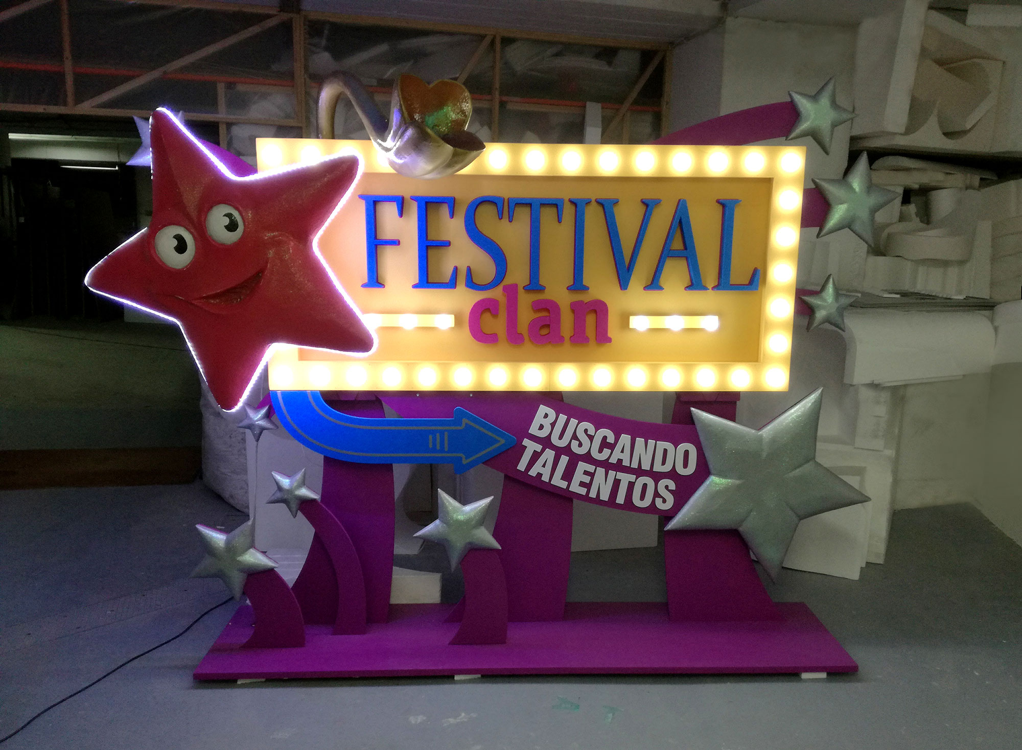 Festival clan realizado por LetrasEsferovite.pt